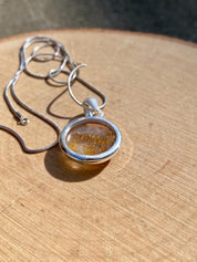High Quality Cocaxinite and Silver Pendant(UV1305)