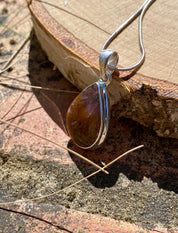 High Quality Cocaxinite in Purple Amethyst and Silver Pendant(UV1952)