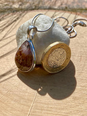 High Quality Cocaxinite in Purple Amethyst and Silver Pendant(UV1952)