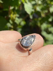 High Quality Shungite Sterling Silver Ring