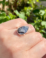 High Quality Shungite Sterling Silver Ring