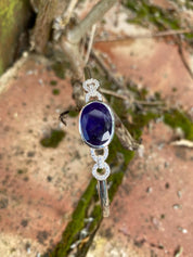Sapphire Sterling Silver Bracelet
