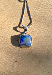 Sterling (Monarch) Opal Sterling Silver Pendant