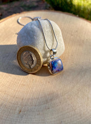 Sterling (Monarch) Opal Sterling Silver Pendant
