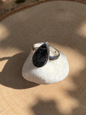 High Quality Shungite Sterling Silver Ring