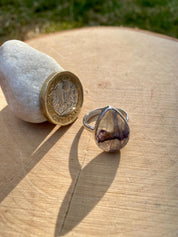Blue John Silver Ring - An Extremely Rare