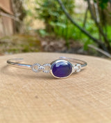 Sapphire Sterling Silver Bracelet