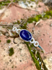 Sapphire Sterling Silver Bracelet