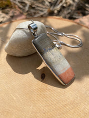 British Celestobarite and Silver Pendant