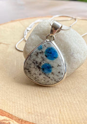 K2 Jasper and Sterling Silver Teardrop Pendant