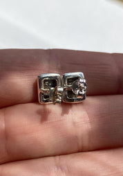 MUONIONALUSTA meteorite Sweden sterling sliver studs
