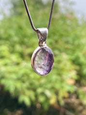 Blue John Sterling Silver Teardrop Pendant 1.6cm x 1.2cm