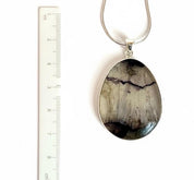 Large Statement Genuine Blue John (Derbyshire Spar) Pendant