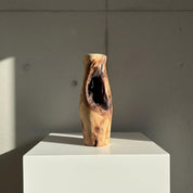 Hand-Turned Elm Wooden Vase | Organic Modern Scandinavian Decor | 5th Anniversary Wood Gift | UK Handmade