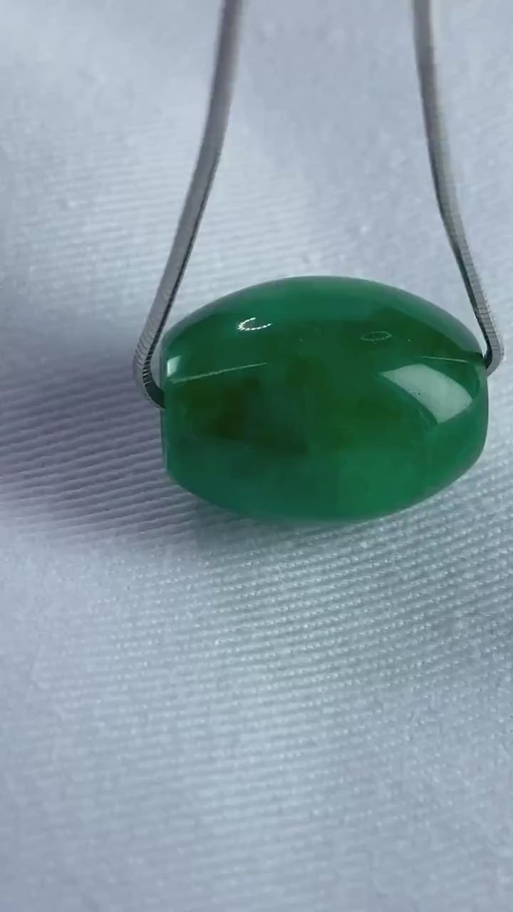 Natural Green Jade Pendant