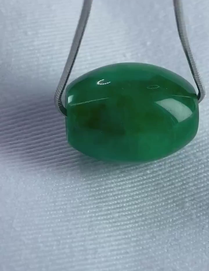 Natural Green Jade Pendant